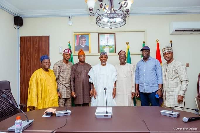 In Pictures, Aregbesola Receives Leadership Of Osogbo Chapter Of NSE