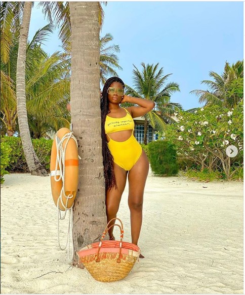 In Pictures, Davido's Baby Mama, Sophie Momodu Shows Off Super Curves