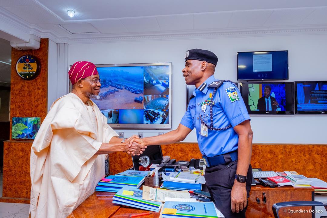 In Pictures, Aregbesola Visits IGP, Inspects Interpol Facilities