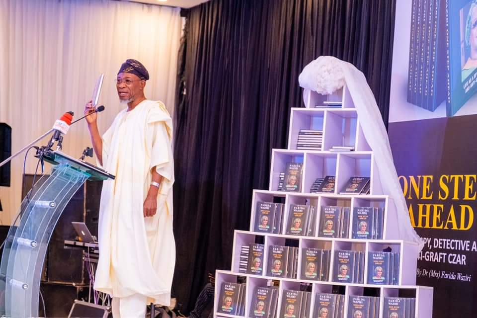 In Pictures, Aregbesola Launches Farida Waziri's Book On Buhari's Behalf