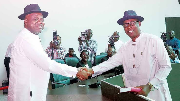 Governor Diri Swears In SSG, Pledges  Better Welfare For Workers, Teachers