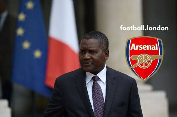 Dangote Must Pay About N1tr To Buy Arsenal