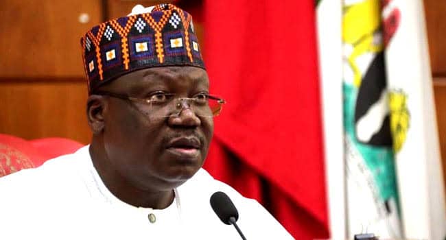 Implement Economic Plan Approved By N’Assembly, Lawan Tells Executive