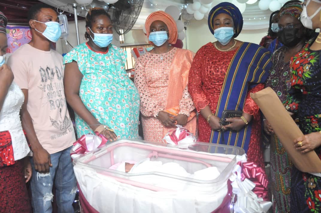 Sanwo-Olu’s Wife Welcomes First Babies In Four Lagos Hospitals