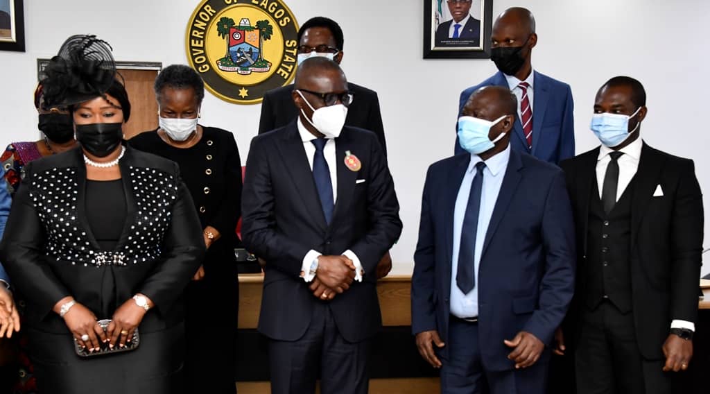 Lagos Gov Swears-in Two High Court Judges; Urges Judiciary To Remain Symbol Of Equity, Fairness