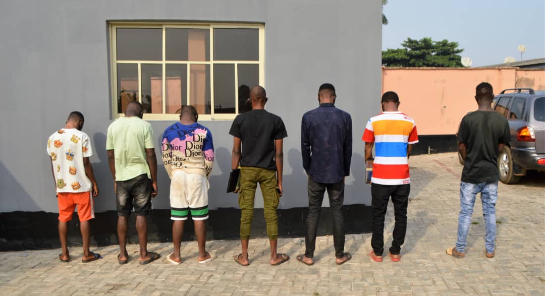 EFCC Arrests Seven 'Yahoo' Boys In Ibadan