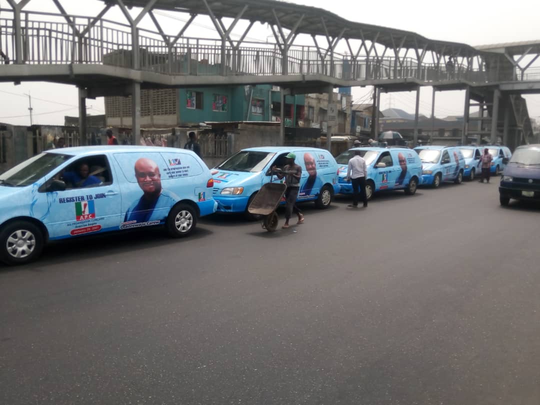 Videos + Pictures, Lanre Carew Embarks On Awareness Campaign For APC Membership Registration Exercise