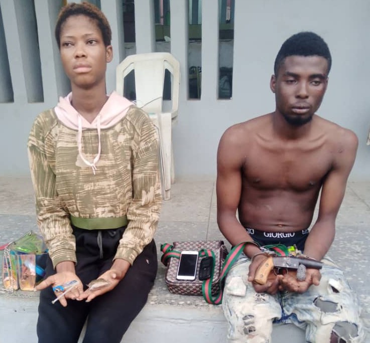 Lagos Police Arrest Suspected Female Armed Robber, Nab 15 Traffic Robbers + Photos