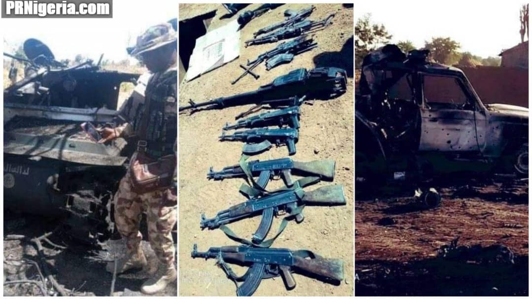 Askira Uba: Troops Kill 31 Boko Haram Fighters, Destroy 9 Gun Trucks + Photos