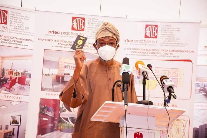 Images Of Aregbesola’s Launch Of Nigeria Temporary Passport (NTP) In Abuja