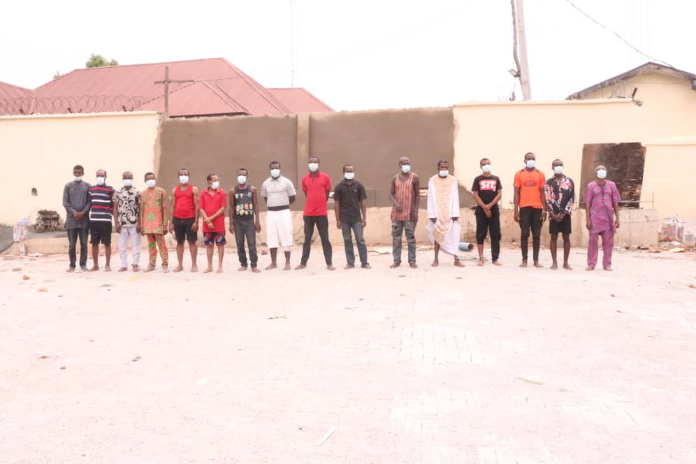 Just In: Police Arrest Pastor, 15 Others For Murder Of Security Operatives; Recover Arms, Ammunition, Explosives + Photos