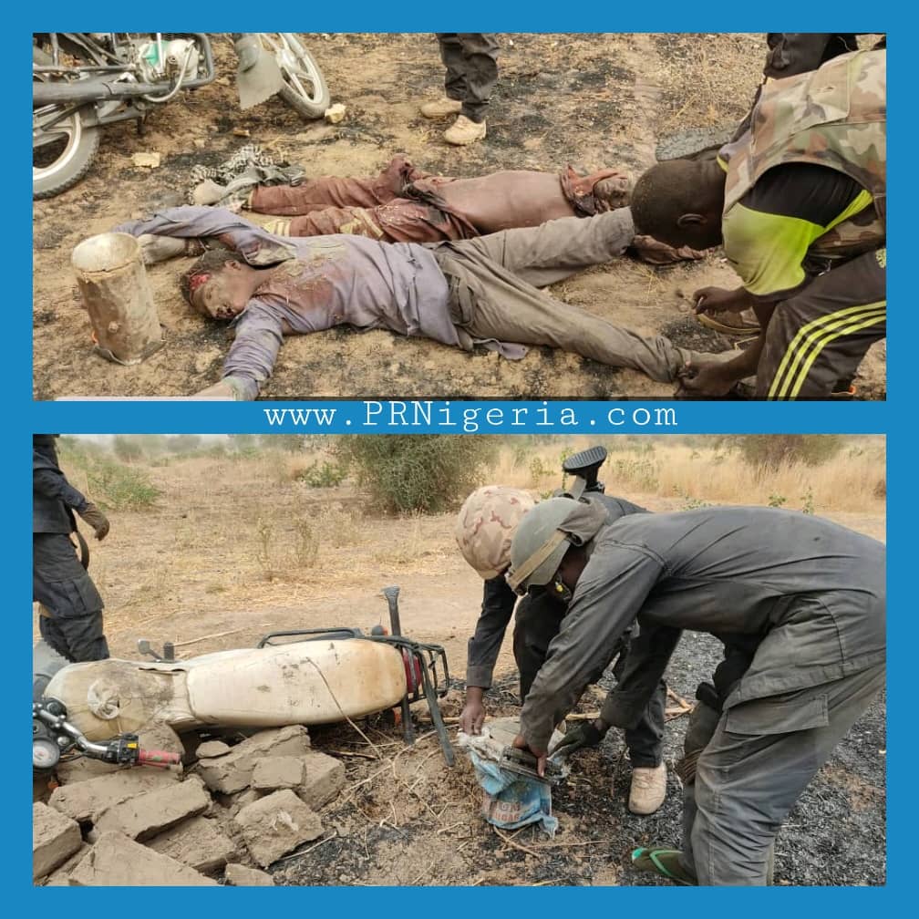 Nigerian Troops Eliminate Boko Haram Terrorists While Planting IEDs At Njimia Alafa