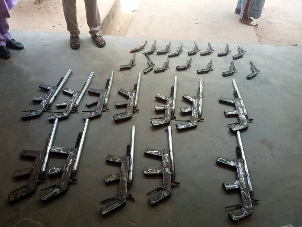 NDLEA Recovers 27 Rifles In Niger, Destroys 5 Hectares Of Cannabis Farm In Ondo + Photos