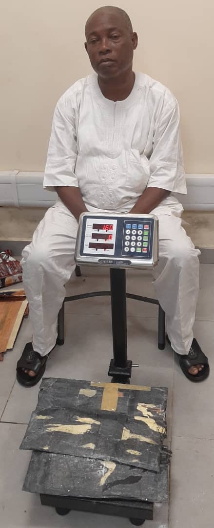 NDLEA Arrests Notorious Drug Trafficker At Lagos Airport; Intercepts US, China, UAE-bound Drugs; Recovers Cocaine, Heroin In Monarch’s Palace + Video, Photos