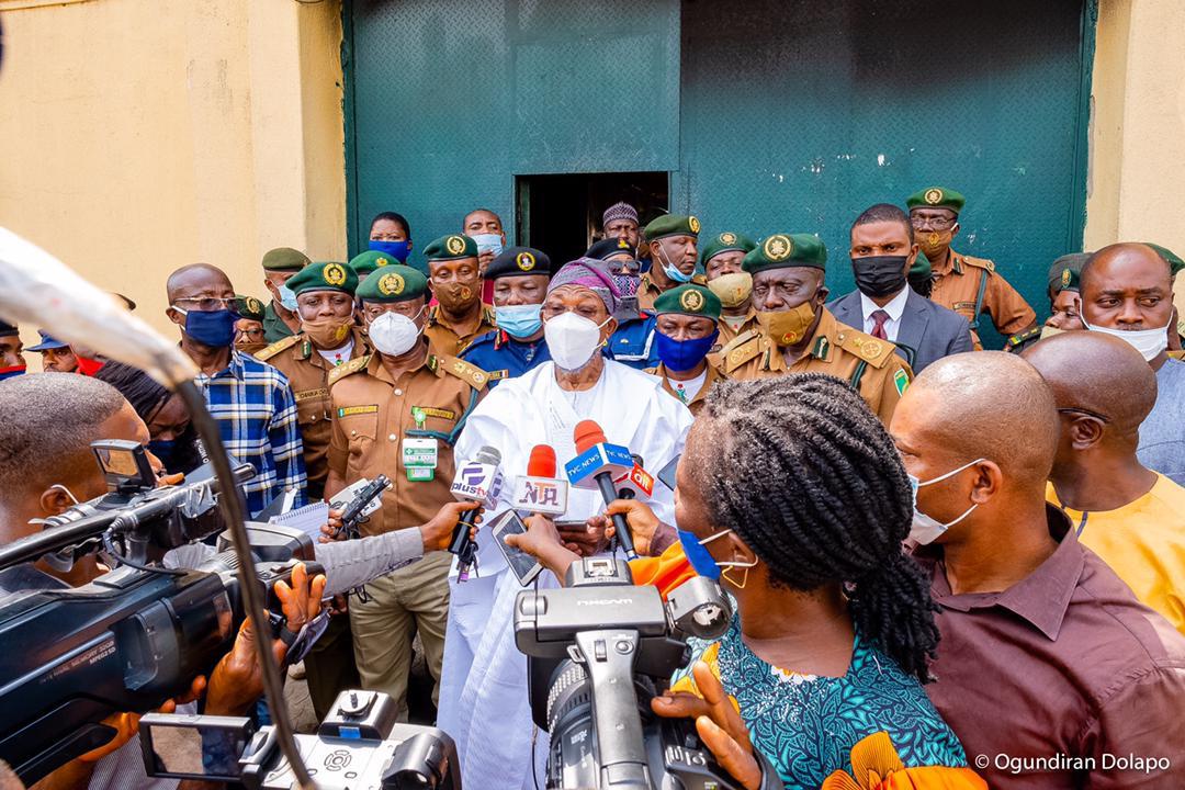 Video: Aregbesola Speaks On Attack On Imo Custodial Centre