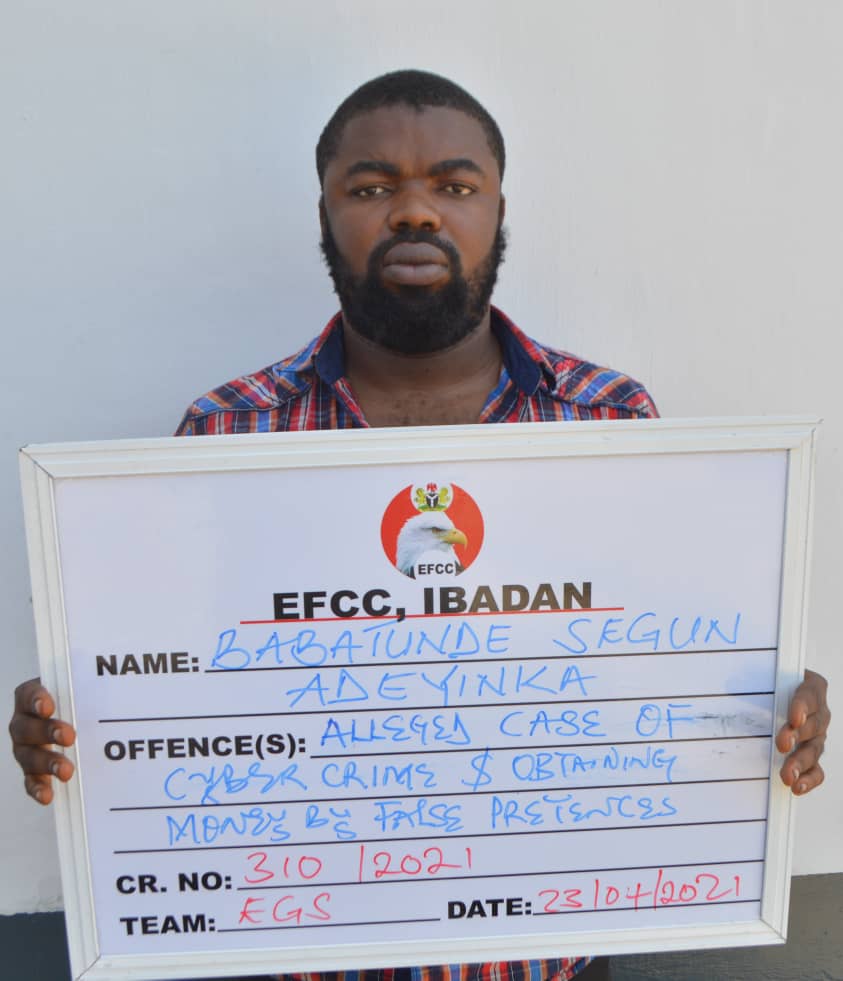 EFCC Arrest Bitcoin Vendor, Four Others In Ibadan