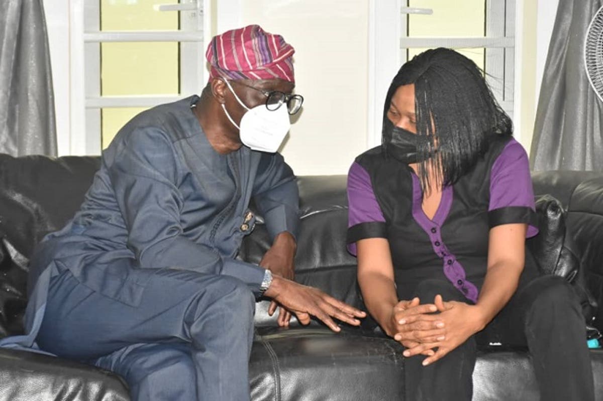 Sanwo-Olu Pays Condolence Visit To Yinka Odumakin's Family