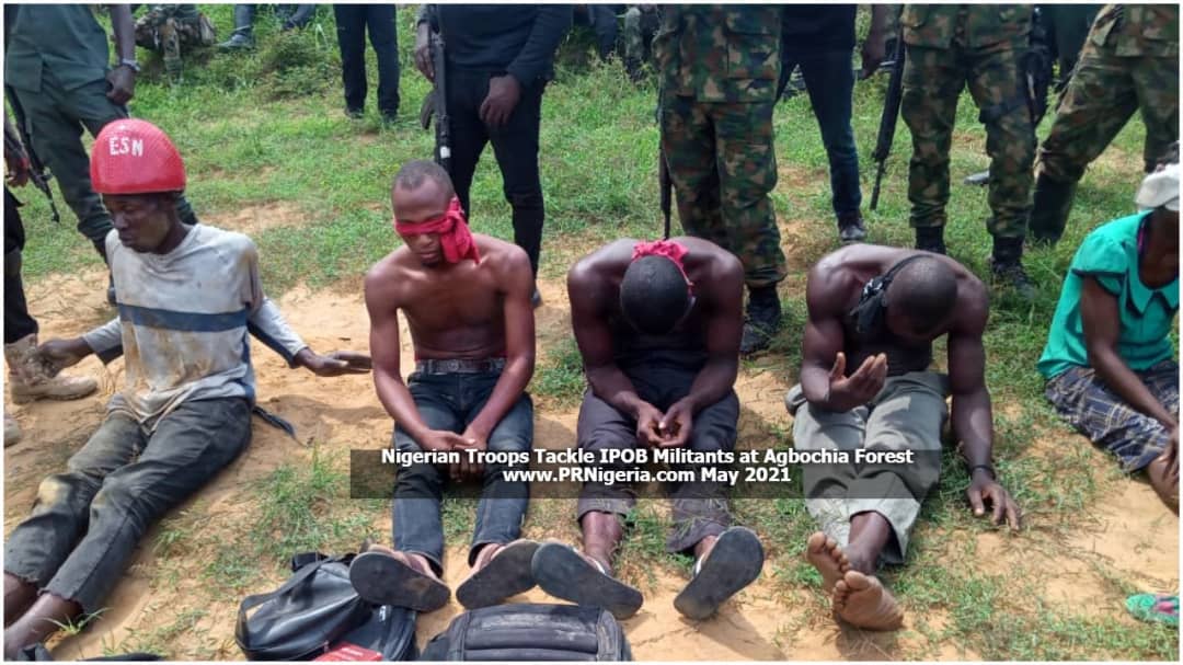 Nigerian Troops Tackle  IPOB Militants At Agbochia Forest; Kill Seven Militants