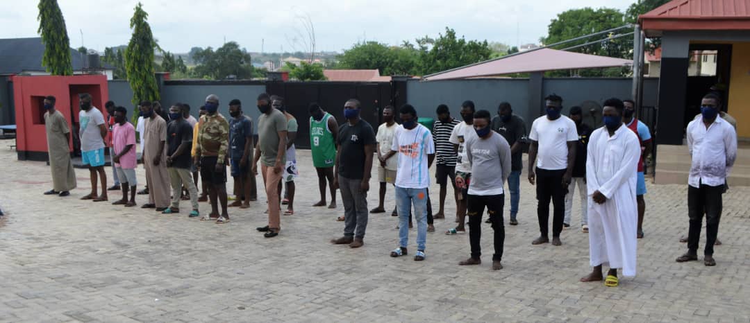 Army Deserter, 33 Others Arrested For 'Yahoo' Offence In Osogbo