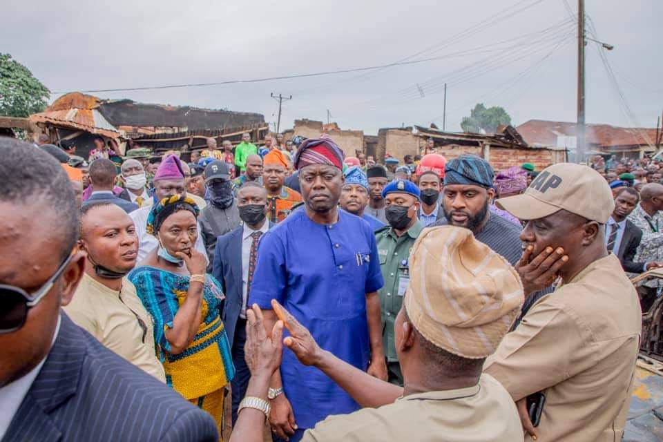 Igangan: Makinde Visits Families Of Victims, Says State Will Empower Local Security, Vigilante Groups