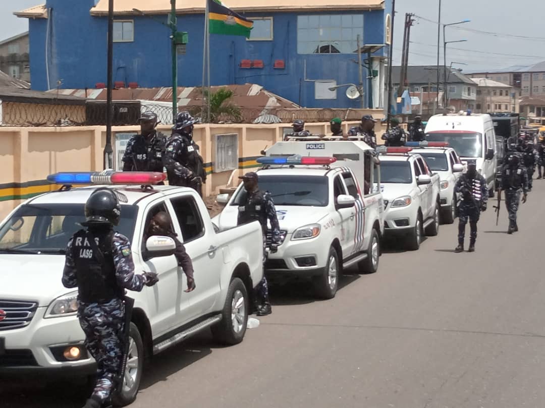 Watch Video, See Photos As RRS Commander, His Team Douse Tension In Lagos