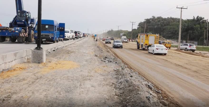 We'll Deliver Six-lane Ibeji-Lekki-Epe Highway Project First Quarter 2022 - Sanwo-Olu; Gov, Cabinet Members Inspect Construction Work