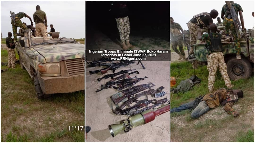 Nigerian Troops Eliminate Scores of ISWAP-Boko Haram Terrorists, Lose Two Personnel In Banki