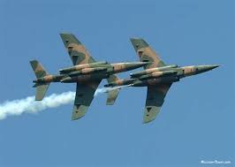 NAF Jets Bombard ISWAP Terrorists Converging for Meeting In 11 Boats
