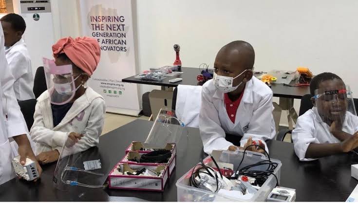 IntelBox Mentors Nigerian Children On Robotics, Coding