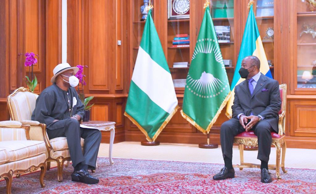 Nigerian Ambassador Presents Letters Of Credence To Gabonese President