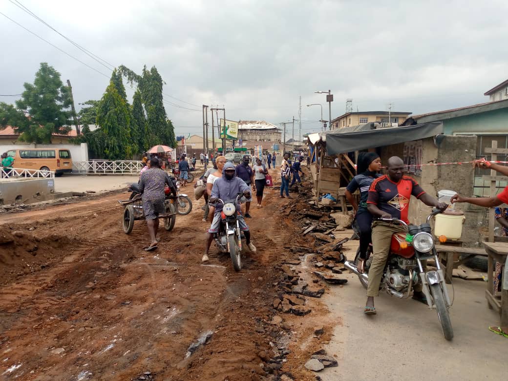 Rehabilitation Of Adeyemi Street Commences As Kendoo Mobilizes LSPWC To Site