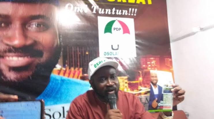 LG Polls: Osolana Urges Agege Residents To Vote For PDP As LASIEC Releases Candidates' Names