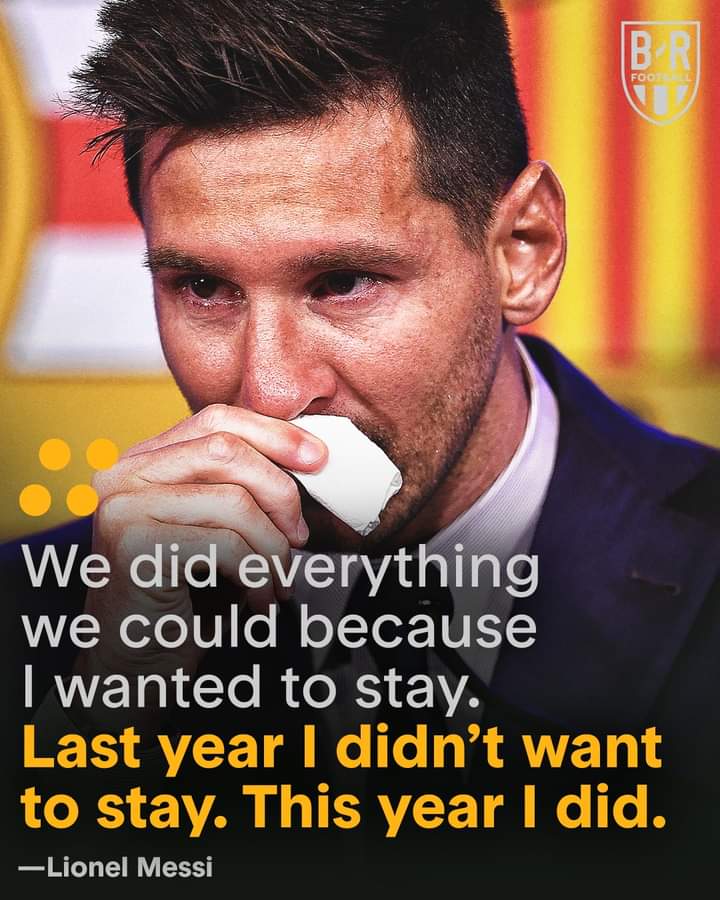 In Pictures, Messi Bids Barca Farewell In Tears