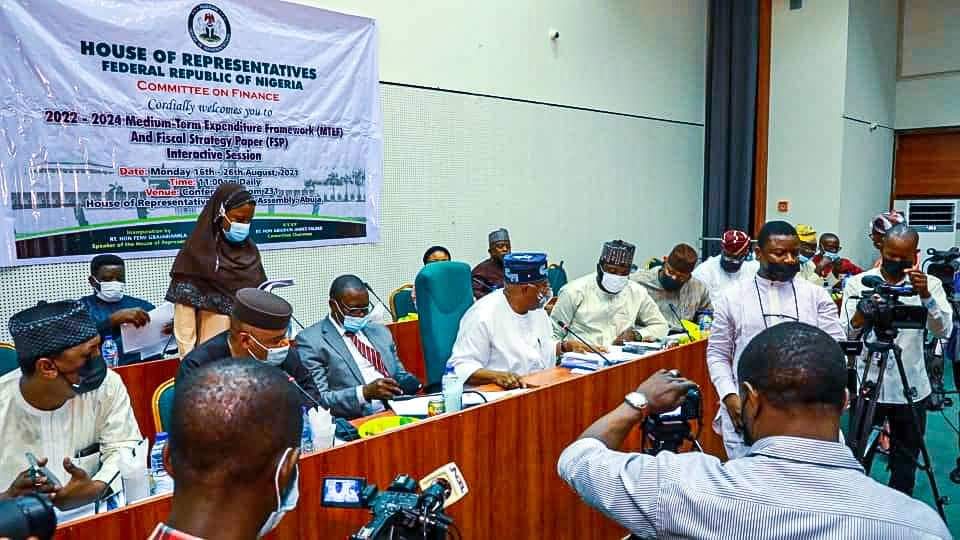 In Pictures, Faleke, Finance Committee Members At 2022-2024 MTEF, FSP Interactive Session With MDAs