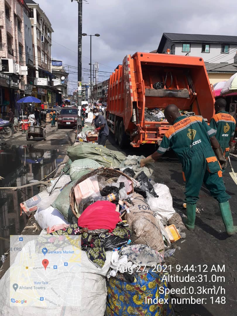 Waste Management, Lagos Commenced Night Operations Within CBD Axis
