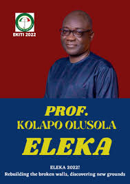 Ekiti 2022: Eleka Our Choice, We May Consider Bisi Kolawole If... - Pro-Eleka Delegates Declare Support; Say Oni Is No-go-area