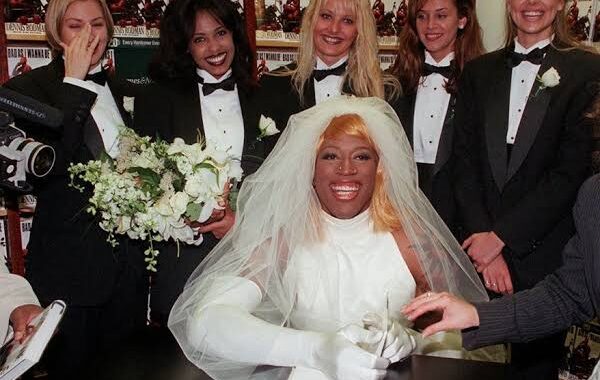 Meet American Basketballer Dennis Rodman Who Got Married To Himself, Says He Was Fed Up With Women Breaking His Heart + Pics