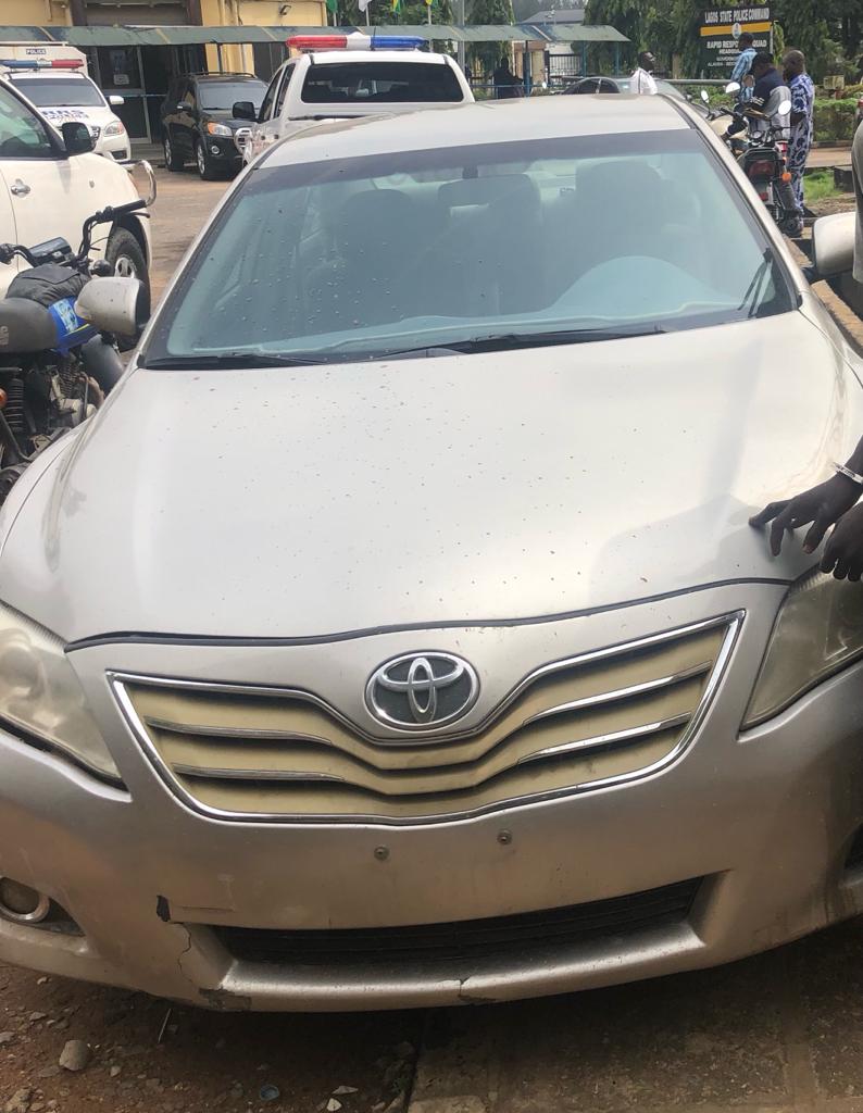 RRS Recover Car Stolen In Abuja, Arrest Suspect; Smash Syndicate