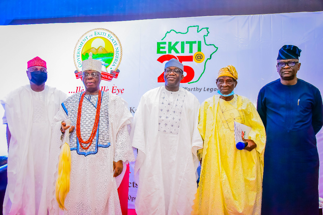 Fayemi Institutionalise Ekiti “Oni Uyi” Honours Awards; Honours Adebayo, Fayose, Oni, ex-MILADs, Others At Maiden Edition