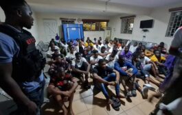 EFCC Raids 'Yahoo' Boys During Awards Night At Gbenga Daniel's Hotel, Arrests 60