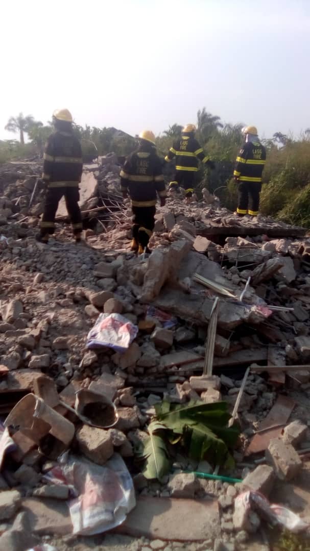 Another Lagos Building Collapse Claims Four Lives; Five Rescued Alive 