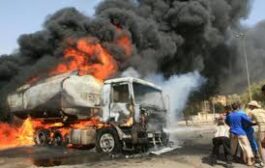 OYRTMA Issues Traffic Advisory As Burnt PMS-Laden Tanker Causes Traffic Snarl In Ibadan