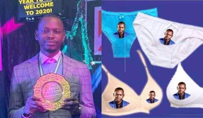Nigerian Pastor Launches Annointed Pants, Bras For Ladies Looking For Husbands, Says God Tells Him To Do So