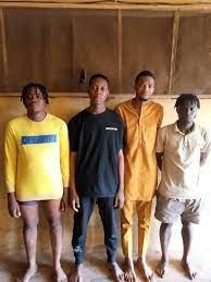 Four Suspected 'Yahoo' Boys Arrested Over Murder Of Their Friend In Ogun