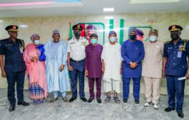 In Pictures, Aregbesola At Decoration Of New DCGs For Federal Fire Service