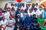 Sanwo-Olu Pays Working Visit To Amuwo-Odofin, Commissions New Health Care Facility 