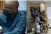 Panic As Abba Kyari’s Wife Slumps In Court
