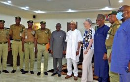 In Pictures, Aregbesola, UK Dep High Commisioner To Nigeria Gill Atkinson Meet; Discuss NCoS Dev