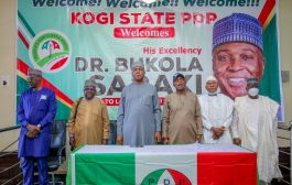 In Pictures, Rousing Reception For Saraki In Kogi State