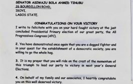 Aregbesola Writes, Greets Tinubu On Victory At APC Presidential Primary; Read His Full Statement Here